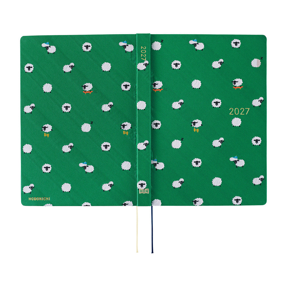 Hobonichi 2027 Techo Cousin A5 HON Sheep Sheep Sheep