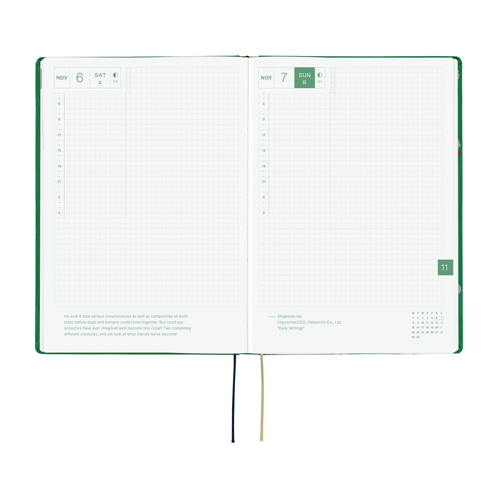Hobonichi 2027 Techo Cousin A5 HON Sheep Sheep Sheep