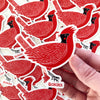 Cardinal Sticker