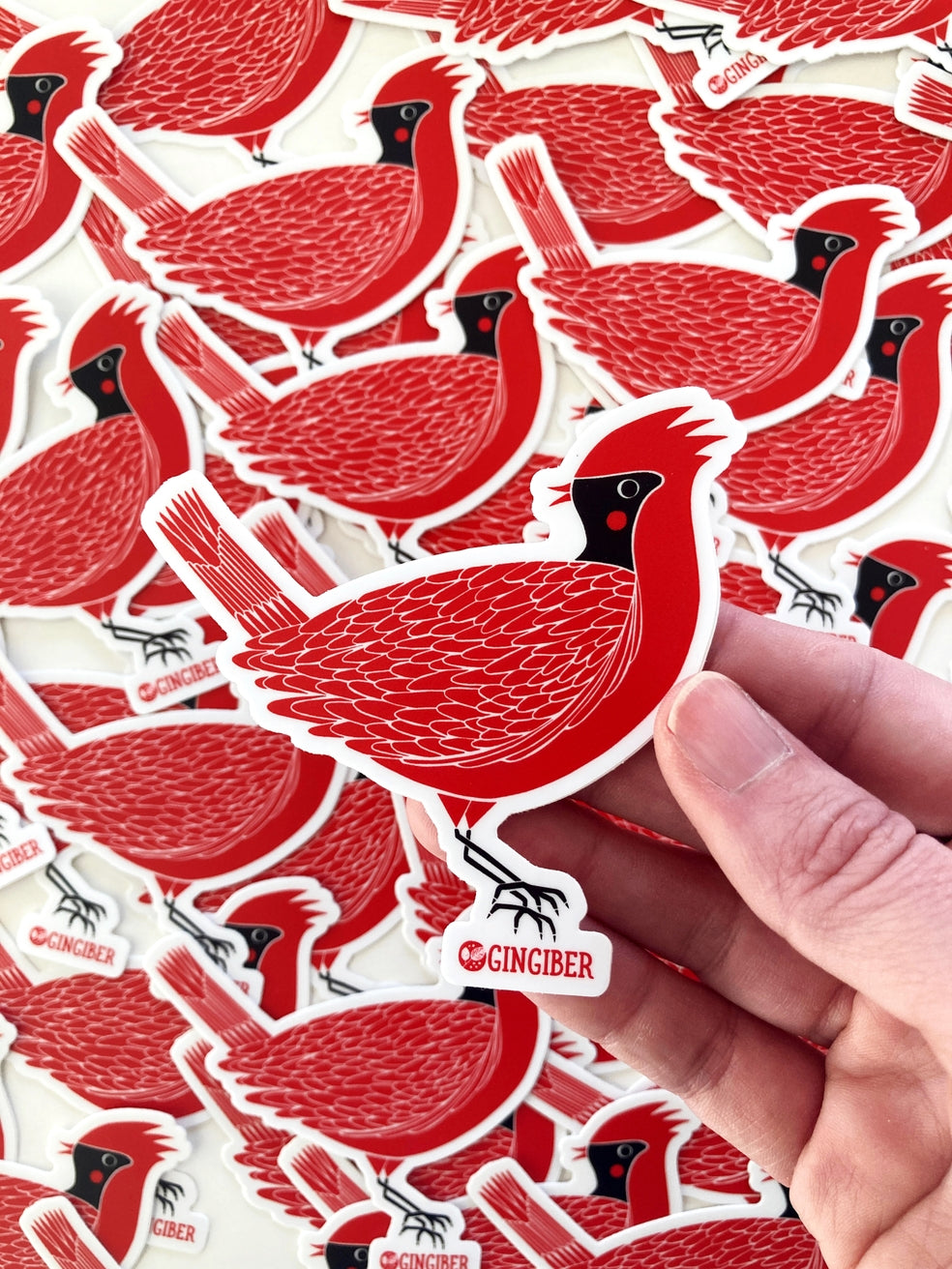 Cardinal Sticker