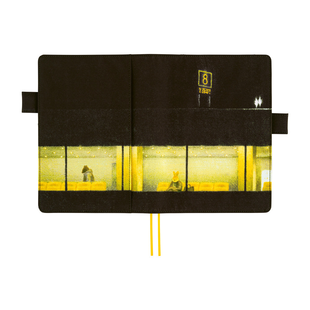 Hobonichi 2027 Cousin A5 Akiko Miyakoshi: An Airport at Night Cover