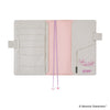 Hobonichi 2027 Cousin A5 Moomin: My Yard Pink Gray Cover