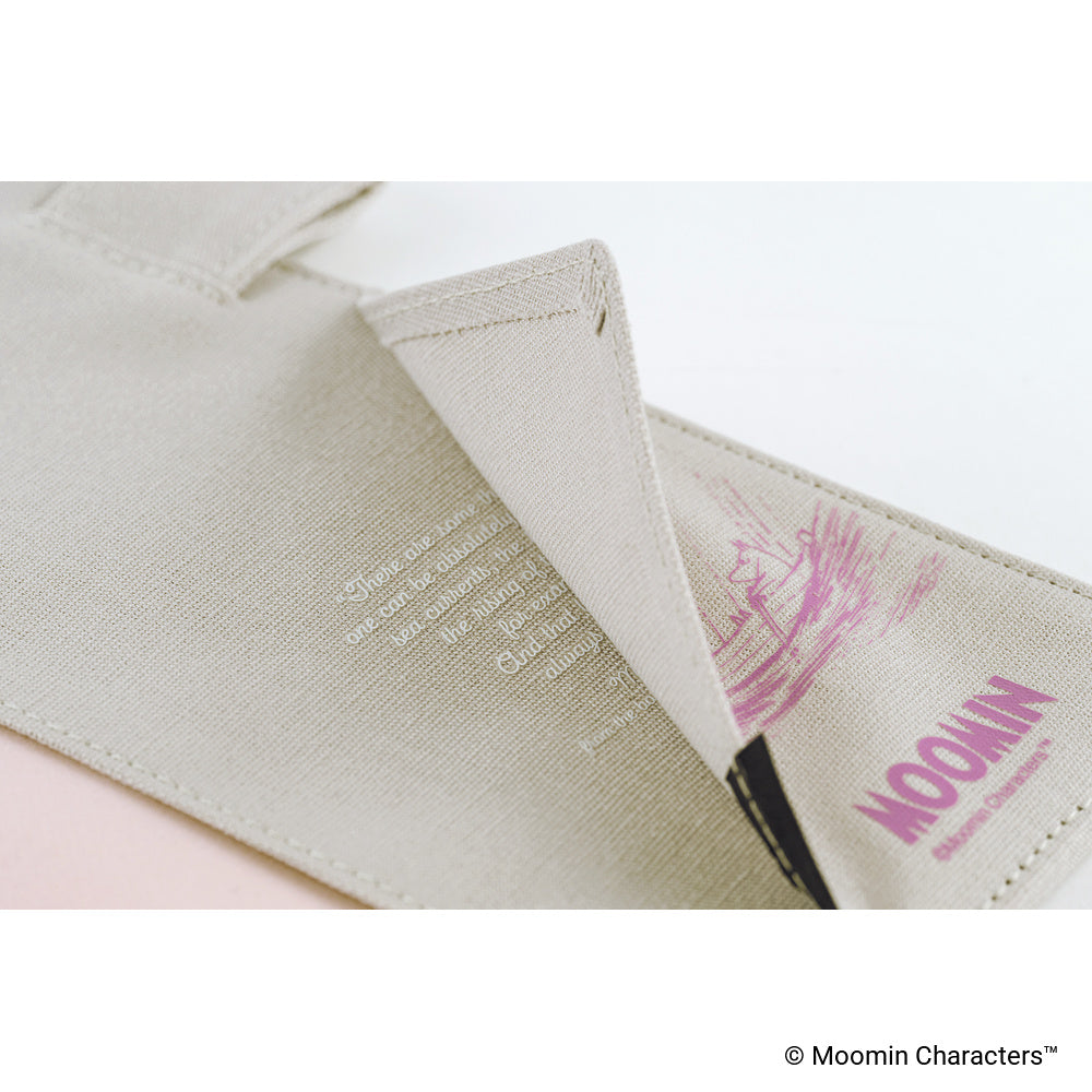 Hobonichi 2027 Cousin A5 Moomin: My Yard Pink Gray Cover