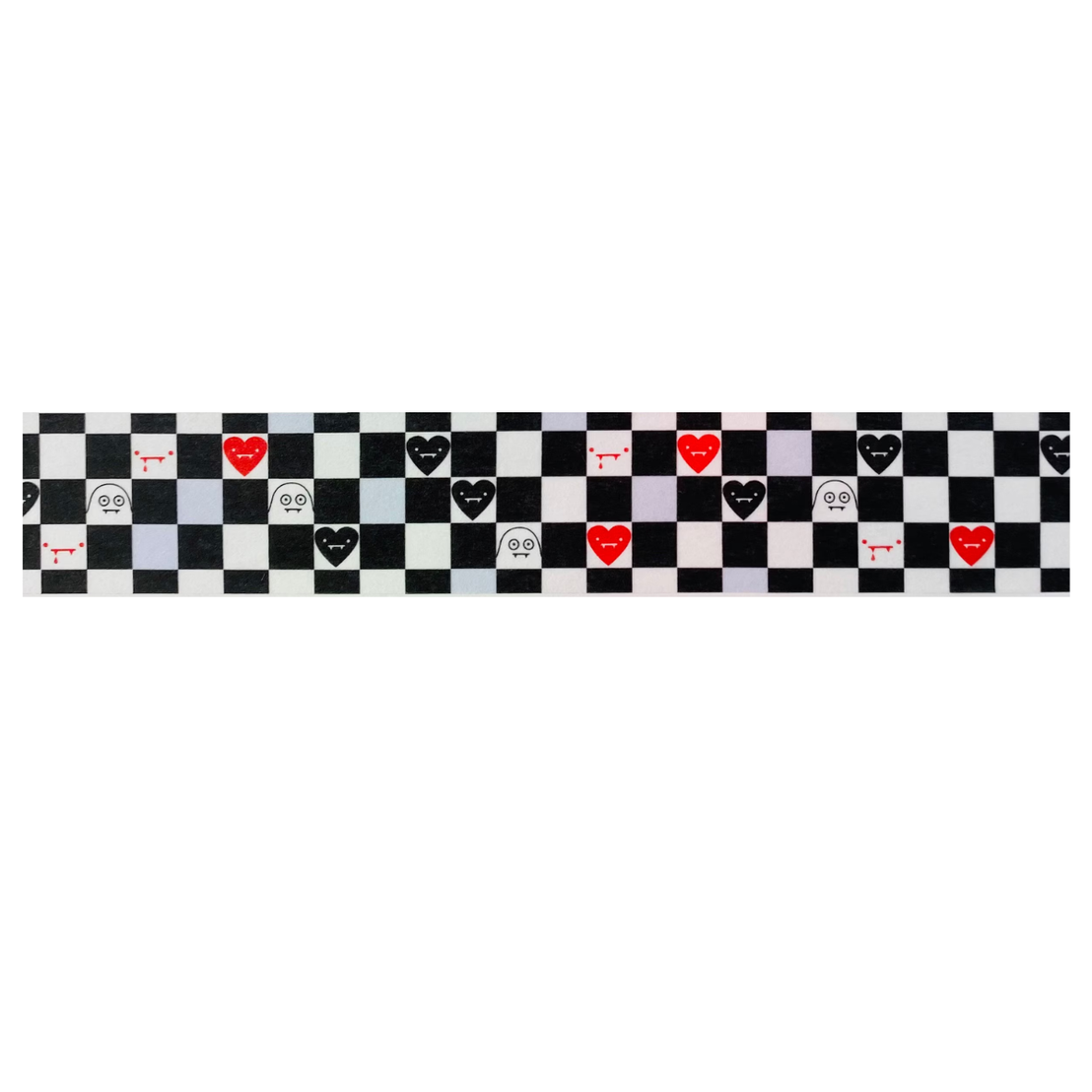 Spooky Checkers Crew Washi Tape