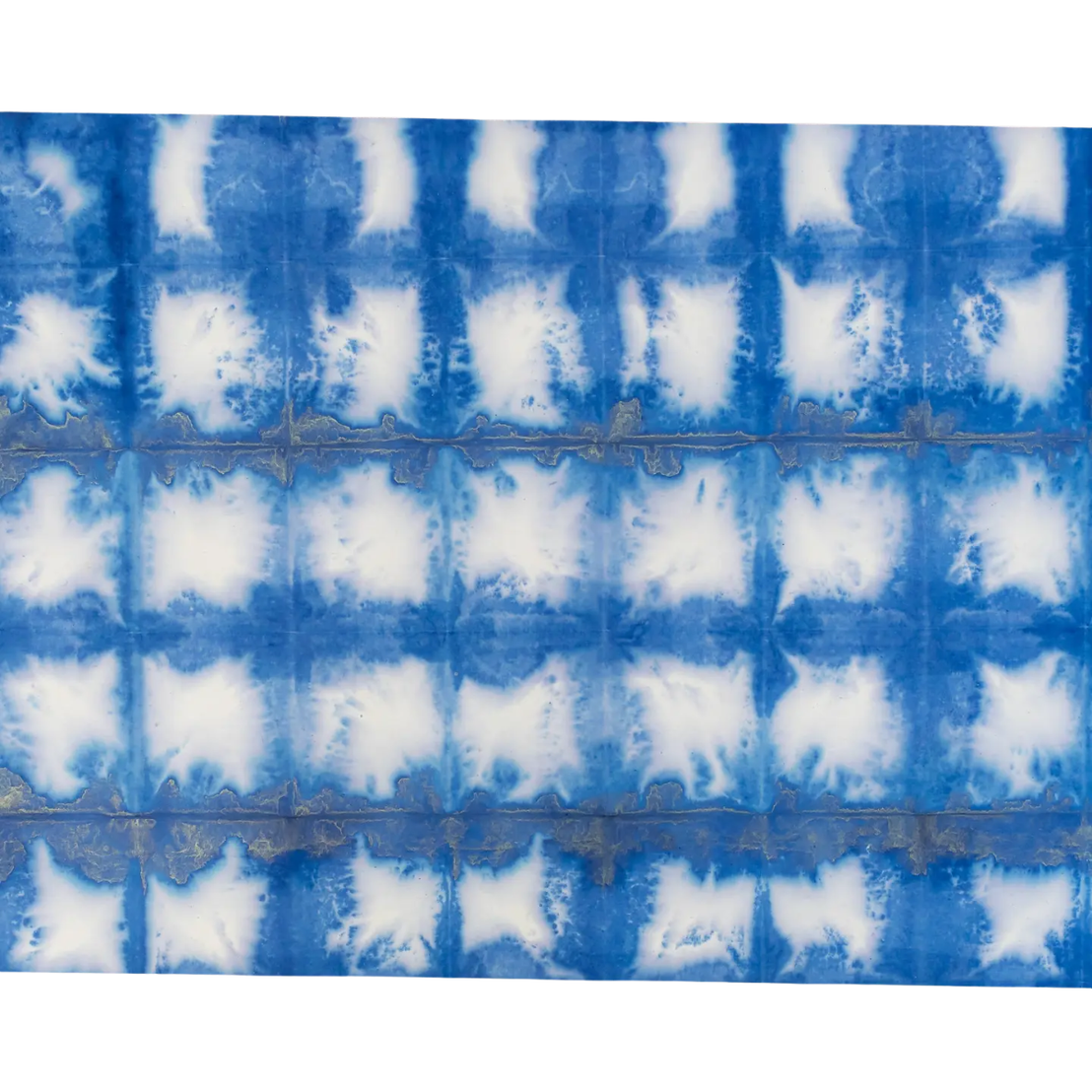Checks Navy Gift Wrap