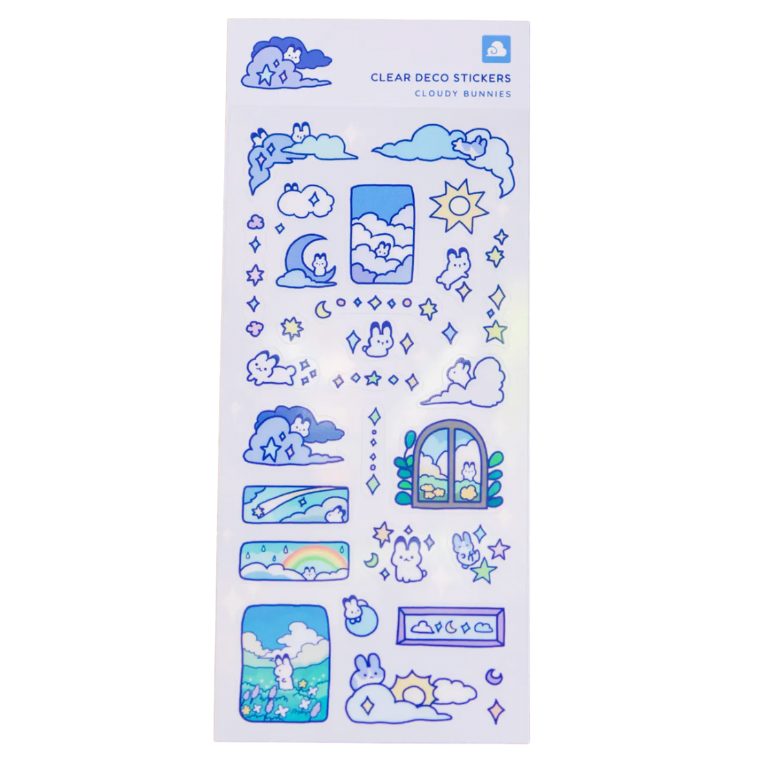 Cloudy Bunnies Sticker Sheet