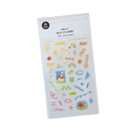 Color Your Days! Sticker Sheet