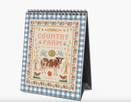 2027 Country Farm Desk Calendar