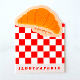 Croissant Confidant Mini Sticker