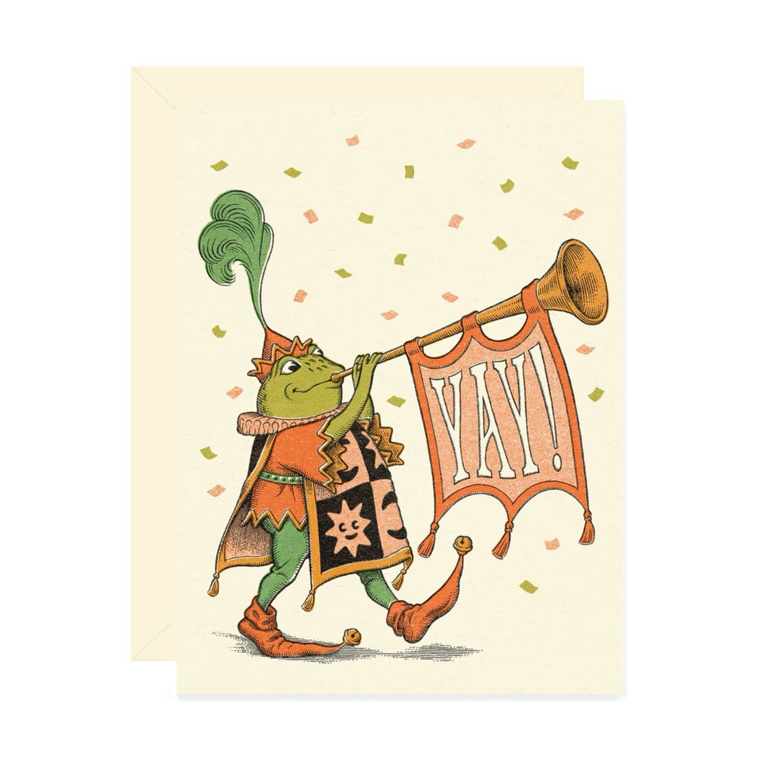 Yay Celebration Frog, Wallflower Paper