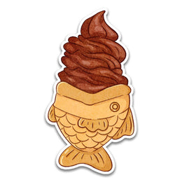 Chocolate Taiyaki Sticker