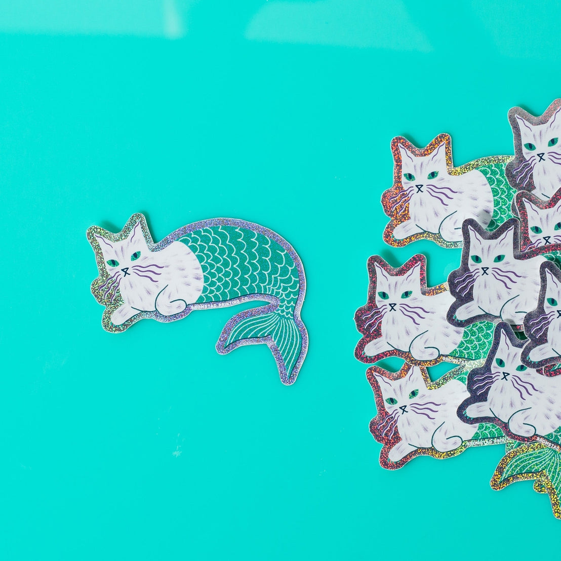 Purrmaid Sticker