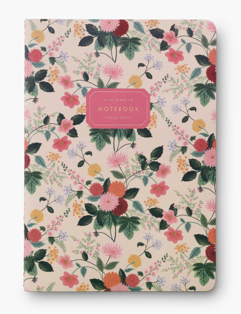 Assorted Dahlia Notebook Set, Rifle Paper Co.