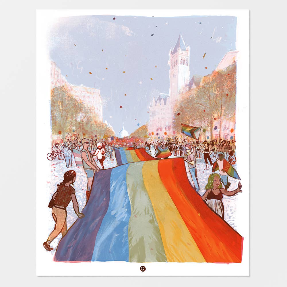World Pride DC 2025 Postcard