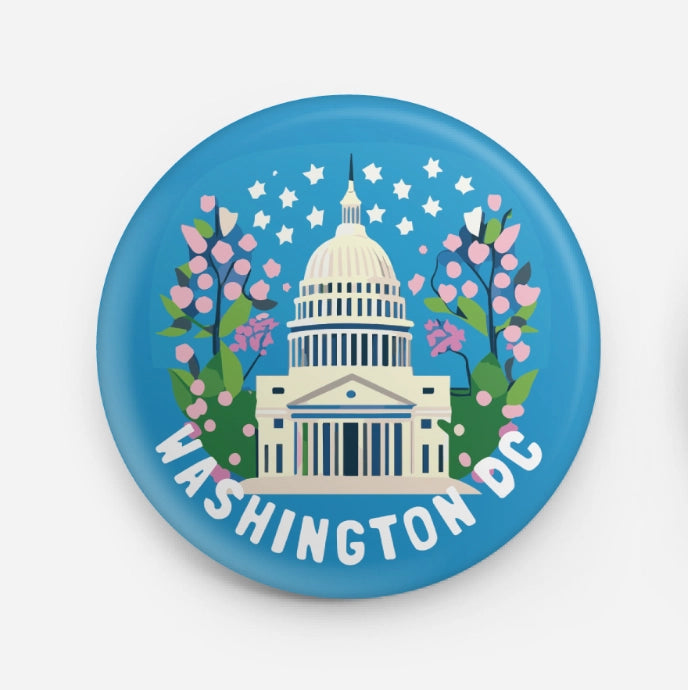 Washington DC Button
