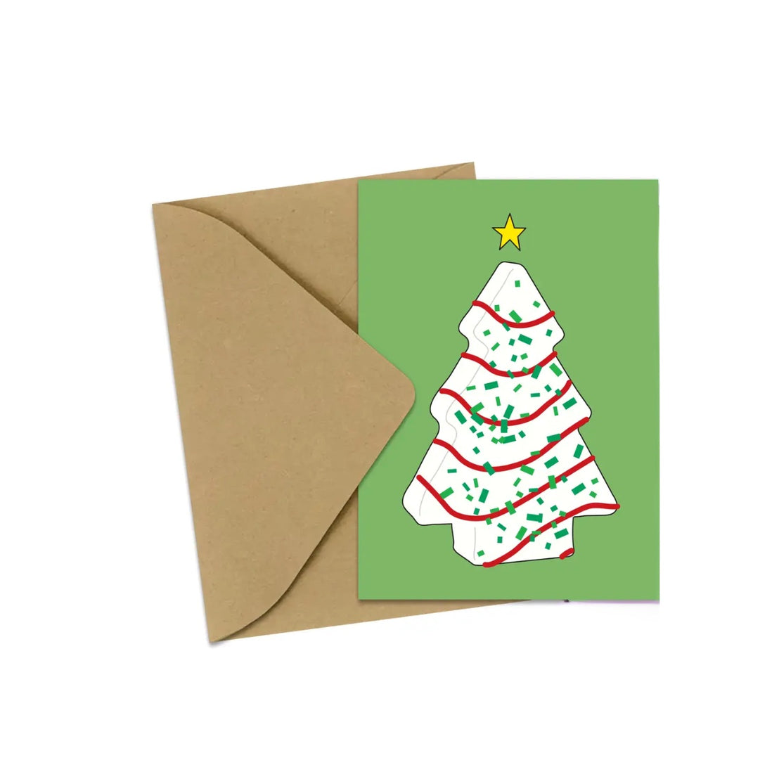 Little Debbie Tree Enclosure Card