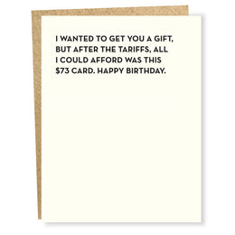 Tariffs Birthday, Sapling Press