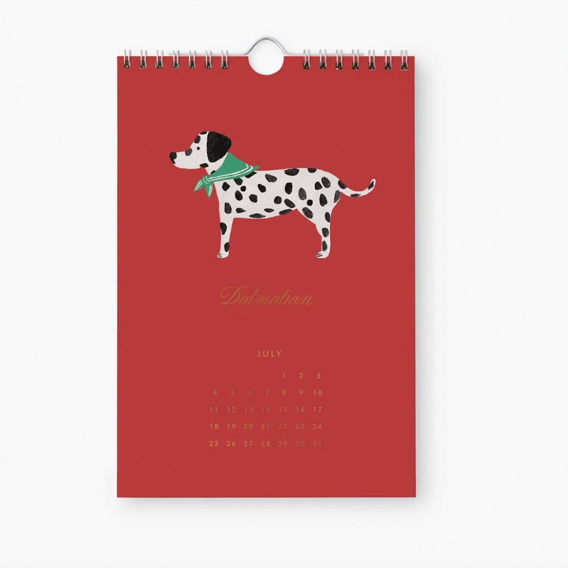 2027 Dog of the Month Wall Calendar