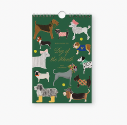 2027 Dog of the Month Wall Calendar