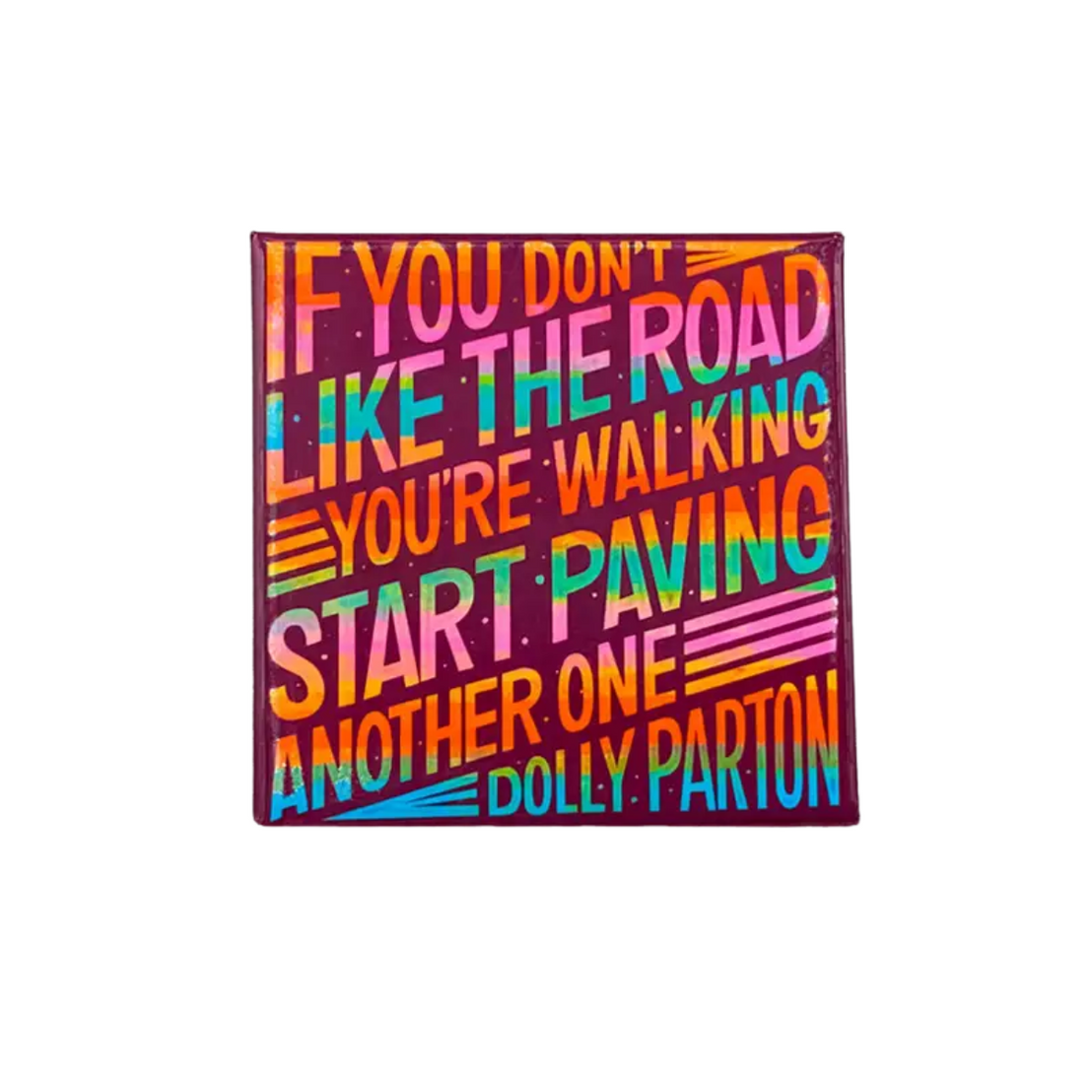 Dolly Parton Road Magnet