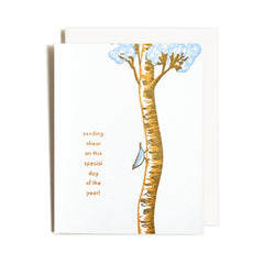 Bird Sending Cheer, Homework Letterpress