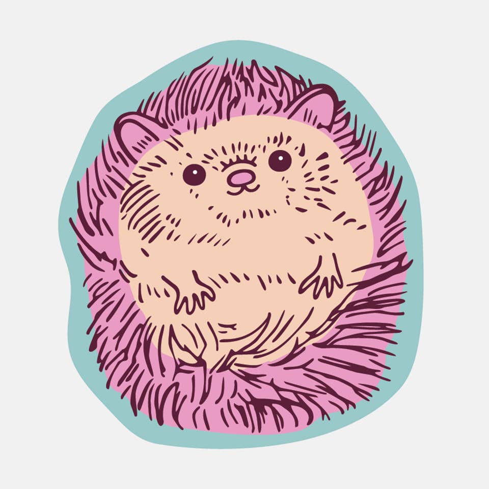 Hedgehog Sticker