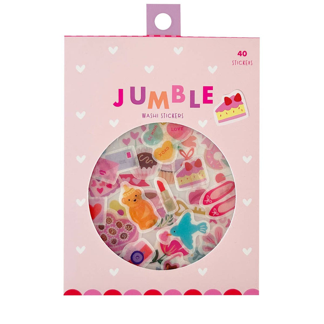 Love Jumble Washi Stickers