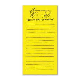 World Domination Notepad