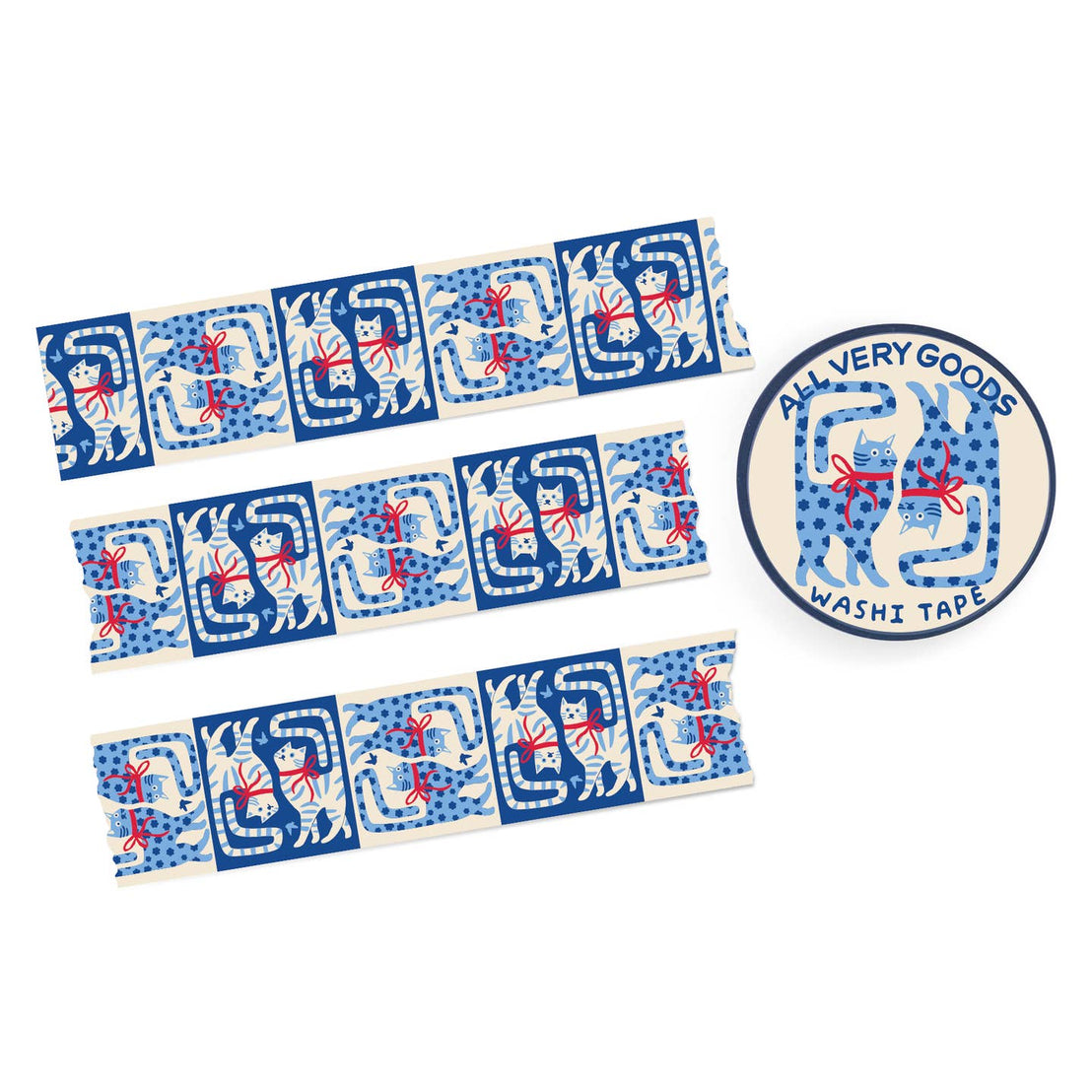 Cat Print Washi Tape