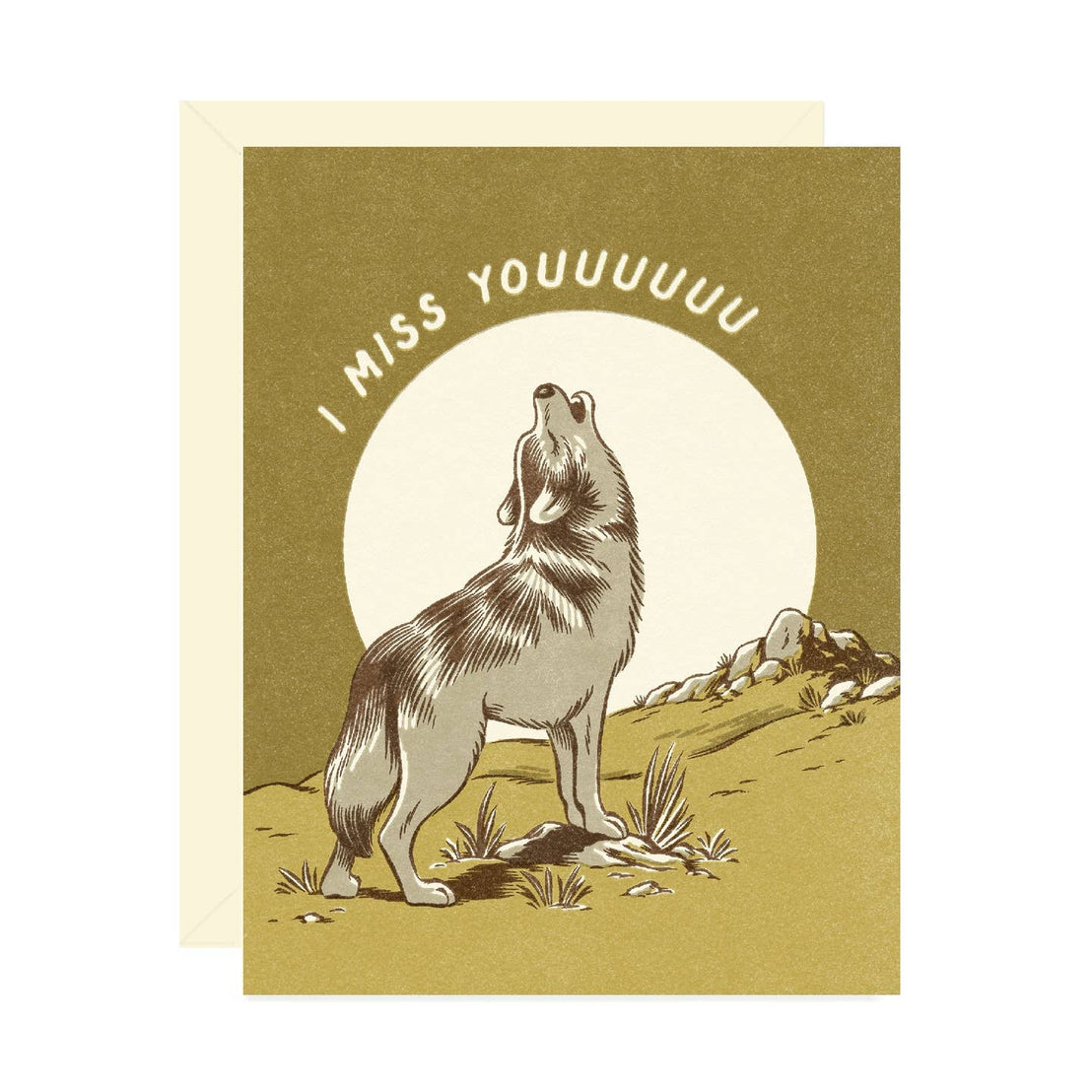 Wolf Miss You, Wallflower Paper