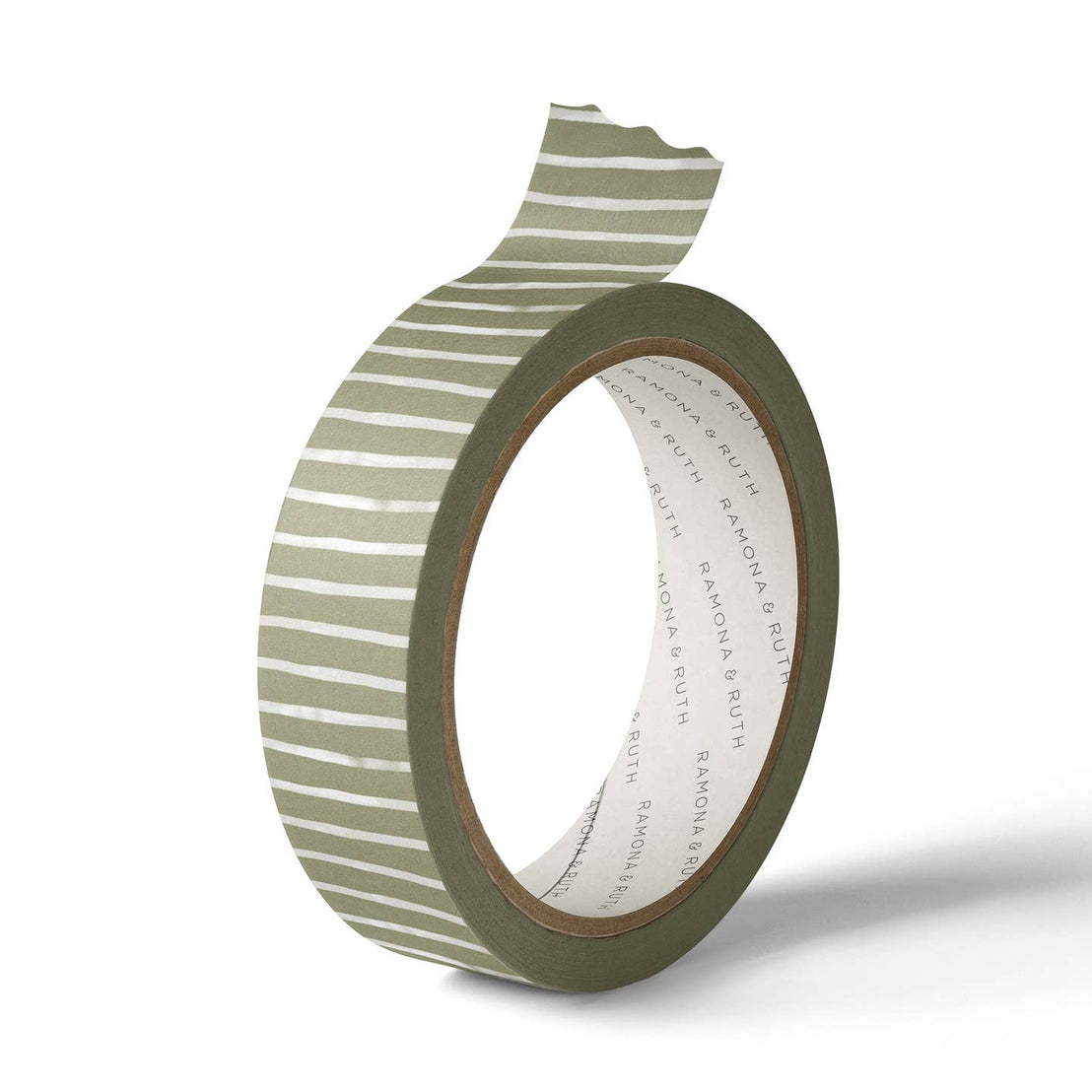 Green Stripes Washi Tape