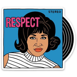 Aretha Respect Sticker