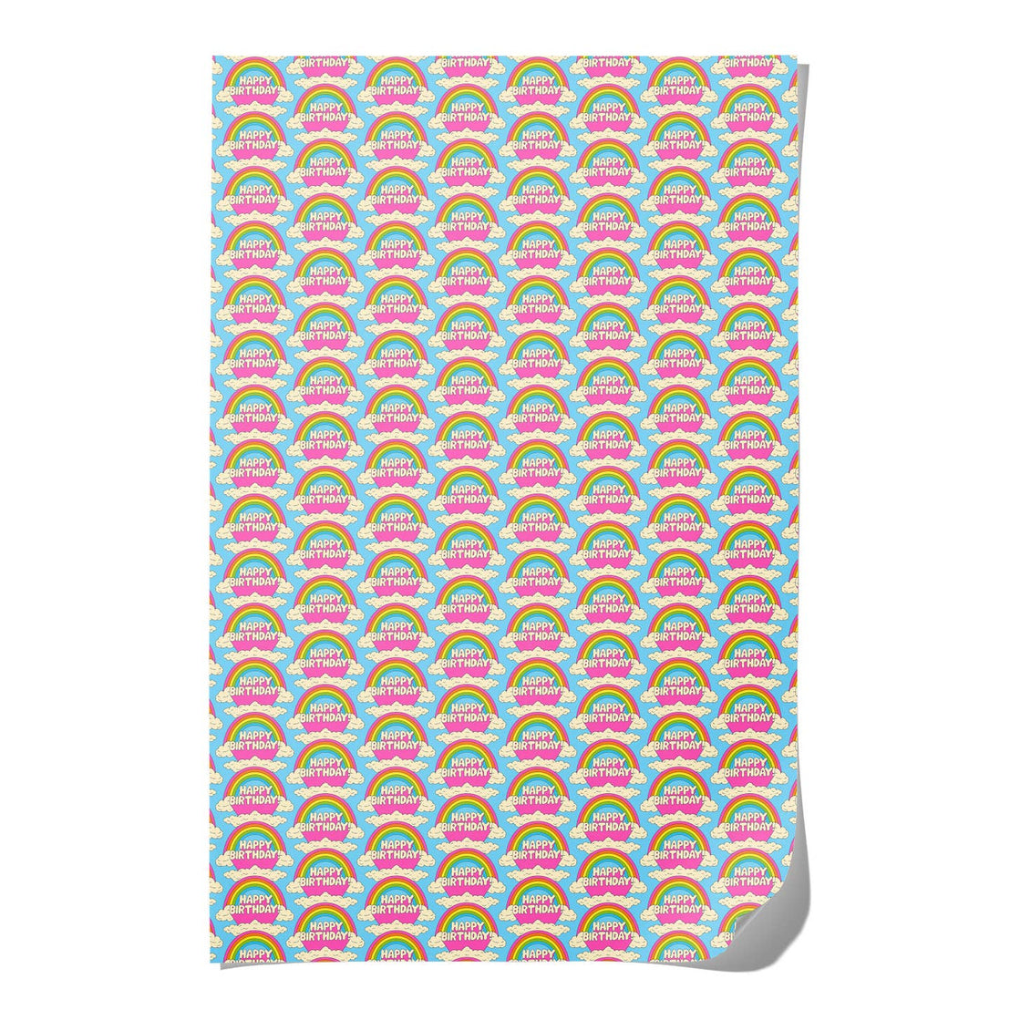 All Over Rainbows Gift Wrap
