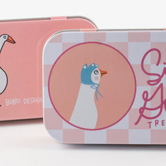 Silly Goose Washi Sticker Tin