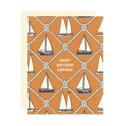 Boat Captain Birthday, Wallflower Paper