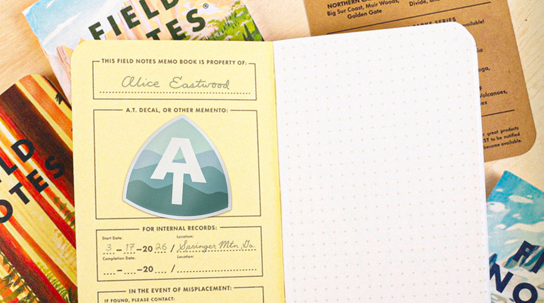 Field Notes Series B 3-Pack: Triple Crown of Hiking