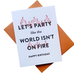World on Fire Birthday, Steel Petal Press