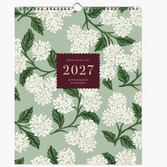 2027 Floral Appointment Wall Calendar