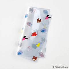 Hobonichi Keiko Shibata: Clear Cover for Weeks (Dog Ears Fluttering in the Wind)