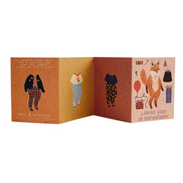 Fox Paper Doll Birthday, Small Adventure