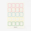 Hobonichi Frame Stickers for Dates