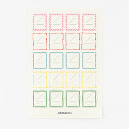 Hobonichi Frame Stickers for Dates