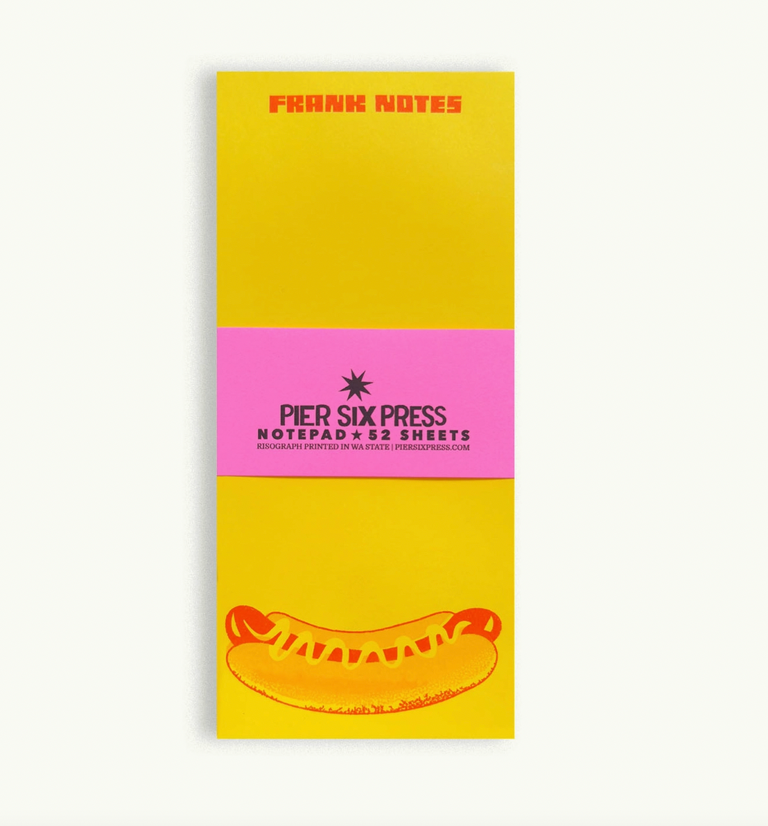 Frank Notes Treat Notepad