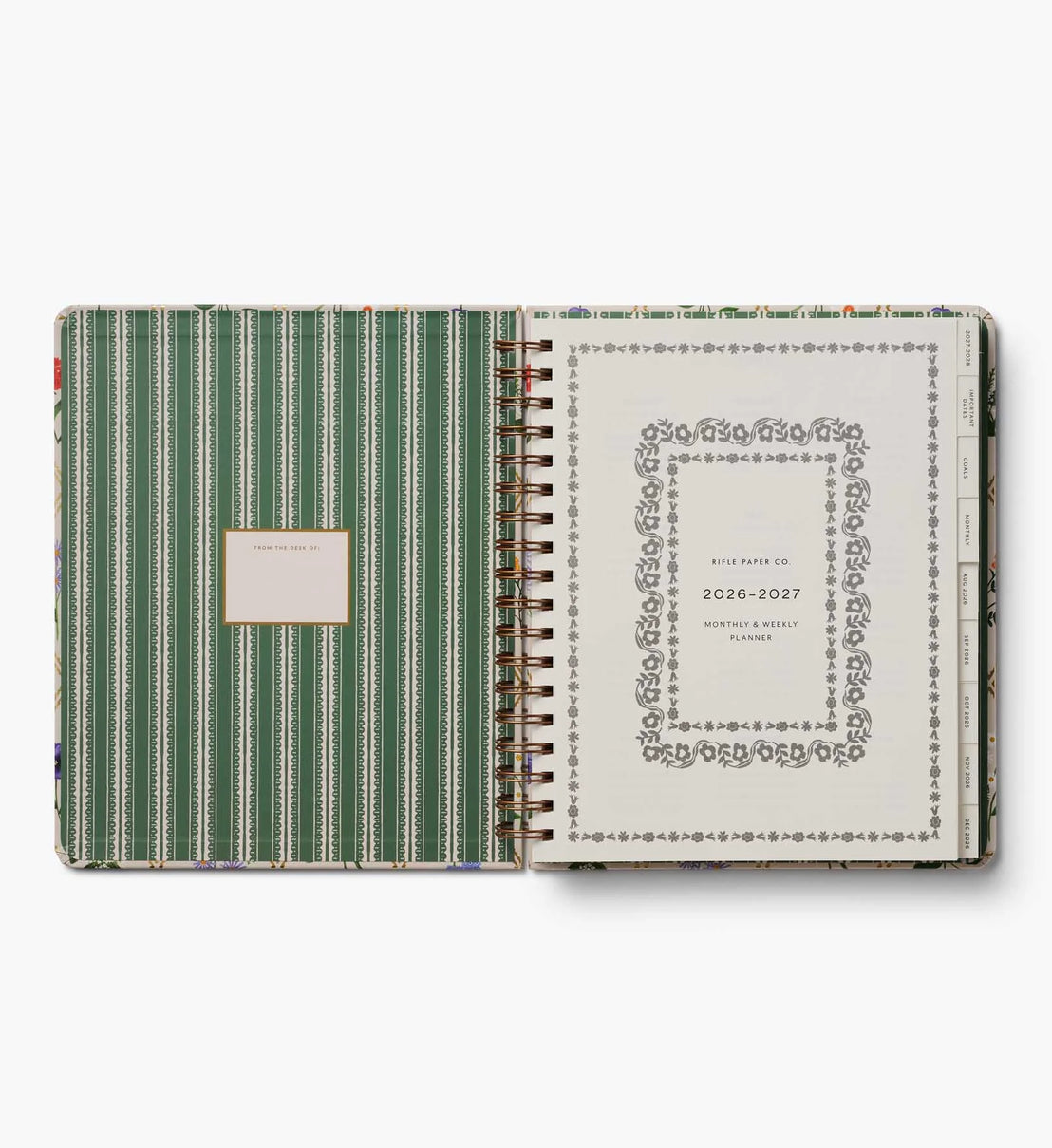 2026/27 Garden Study 17-Month Planner