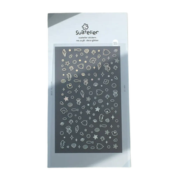 Deco Glitter Sticker Sheet