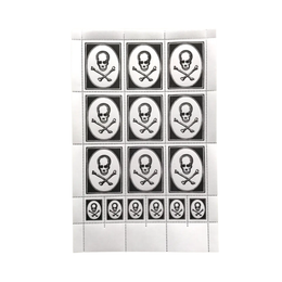 Post Crypt Gothic Stamp Stickers