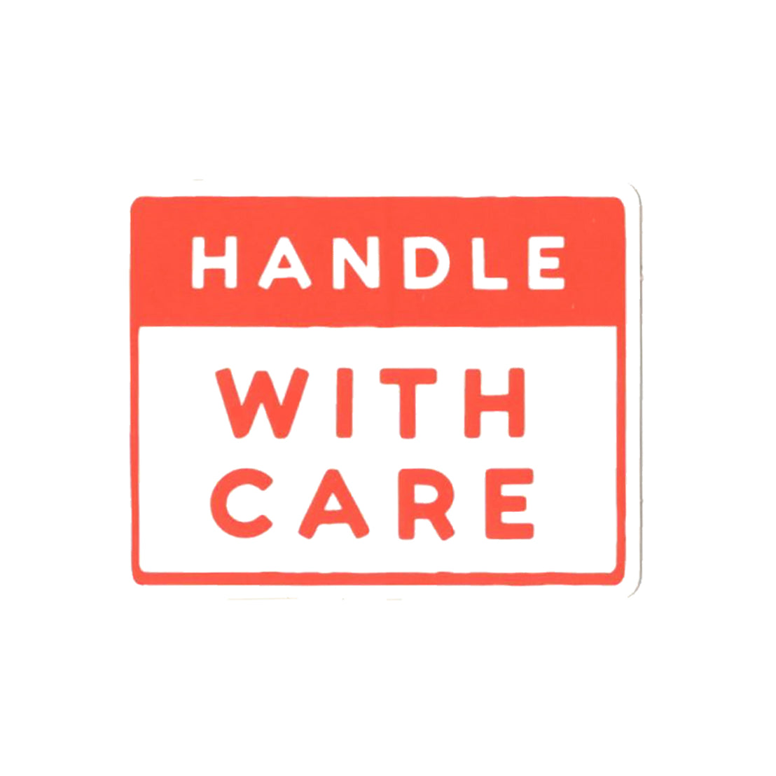 Handle With Care Sticker