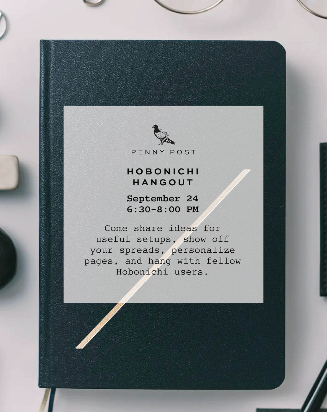 September Hobonichi Hangout Reservation