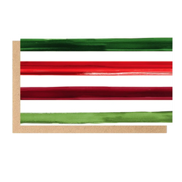 Holiday Stripe Enclosure Cards