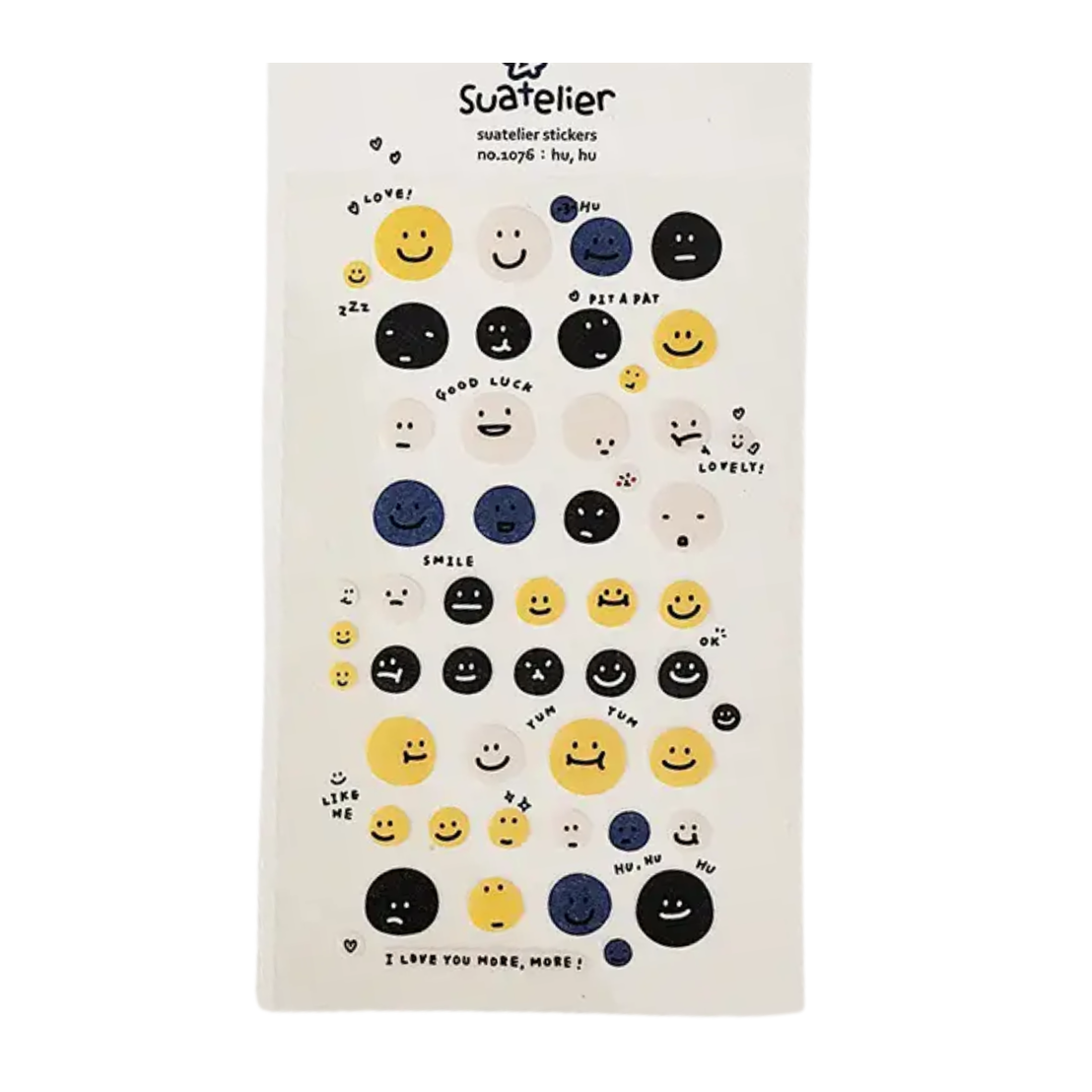 Hu, Hu Sticker Sheet